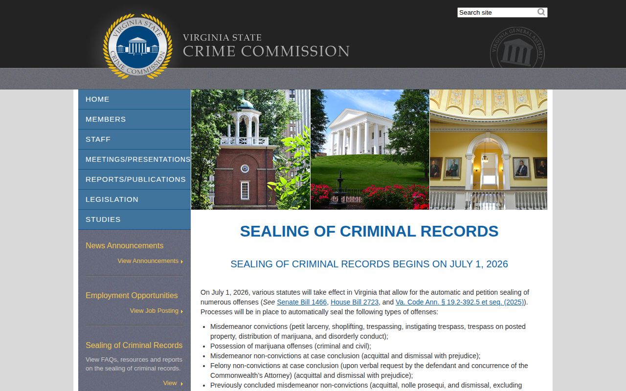 Madison County release mugshots Virginia record sealing overview